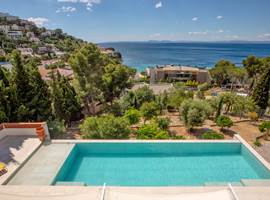 1 Oliveres Loft Vue de la terrasse