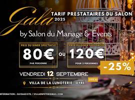 affiche pub prestataires salon du mariage