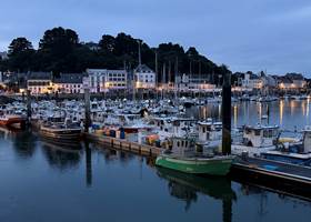 vue port nuit