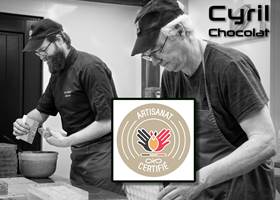 Cyril Chocolat reconnu Artisan Certifié