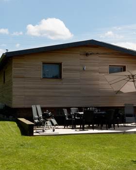 Le chalet du Ménobu "La terrasse"