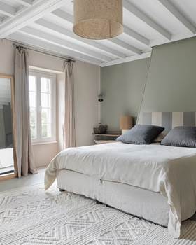 chambre spacieuse et lumineuse orientation sud