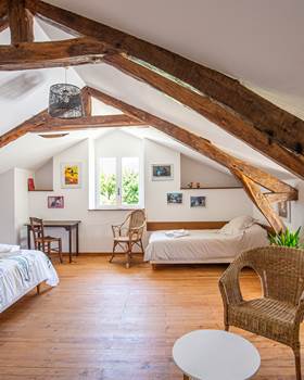vue d'ensemble de la chambre du Condor