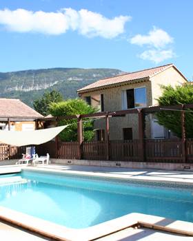 Piscine extérieur chauffée