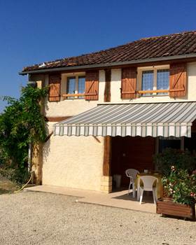 Vue extérieur du gîte