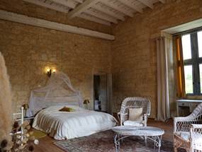 Chateau de Saint Chamarand, chambre du ROI, Aile Renaissance (4)