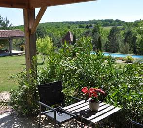 vue de la terrasse