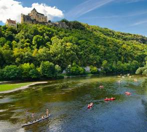 Location canoë dordogne Castelnaud