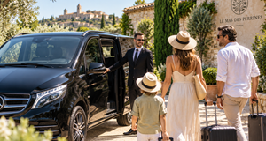 "Voyagez en toute sérénité avec notre service de chauffeur privé partenaire, pour vos transferts et découvertes de Provence."