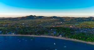 Ambatoloaka - Nosy Be vue d'en haut