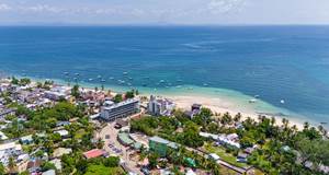 Vue aérienne de Nosy Be : L'île ou Parfum ou Le Saint Tropez de Madagascar