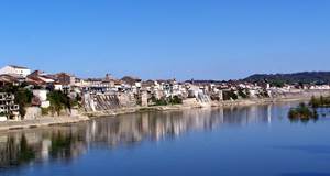 Garonne vue des quais de Tonneins