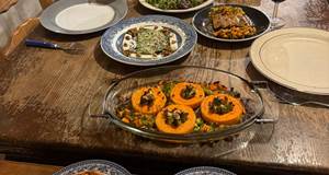 Repas alimentation vivante