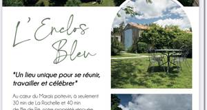 Flyer Enclos bleu description