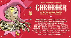 la programmation du GAROROCK 2025