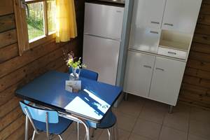 Espace repas, Twin Cabane