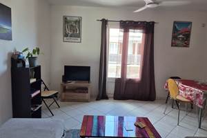 T2 Escale Sudiste séjour salon, ventilateur