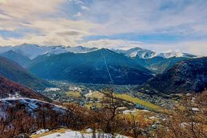 view of Luchon from Sode