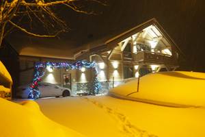 chalet clémence de nuit