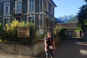 Trail running from Villa Gracieuse