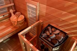 sauna pierres chaudes