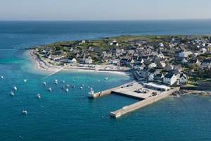 L’île Molène à 1 heure du Conquet en bateau pour s'offrir les plus belles plages de la mer d'Iroise