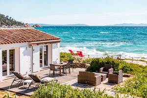 Terrasse bord de mer