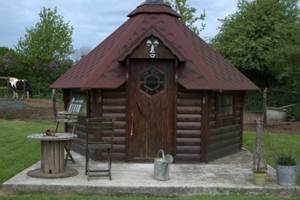 cabane des elfes extérieur