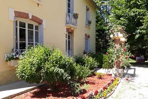 Entrée de la maison d'hôtes