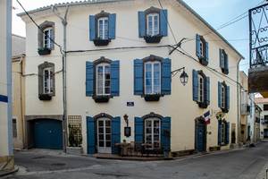 Rue Galilee in Marseillan, France