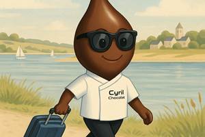Cyril part en vacances