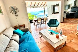 Le salon avec vue mer !
