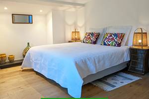 Chambre "rivière" avec lits modulables : simples ou double, c'est vous qui choisissez !