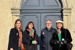 Hélène Parisot, Sabine Lesur, Eric Scherrer et Alixe Sylvestre