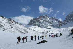 Randonnée à raquettes à Gavarnie