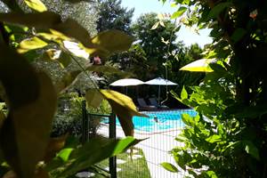 Accès à la piscine