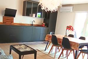 Cuisine équipée plage à pied Ajaccio