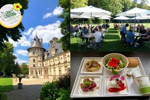 DEJEUNER A LA FERME-AUBERGE DANS LE DOMAINE
