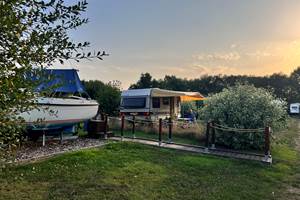 fin de journée au camping