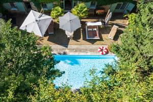 les Jardins Saint Eloi vus du ciel