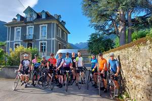 Cycling from Villa Gracieuse