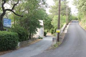 Point d'accueil sur la gauche