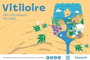 Vitiloire Tours Jardins de la préfecture