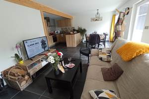 Une pièce de vie chaleureuse