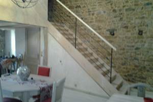 Escalier vers la chambre