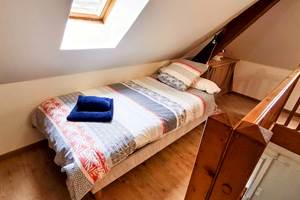 GITE  VIGNOBLE ALSACE KAYSERSBERG Espace couchage