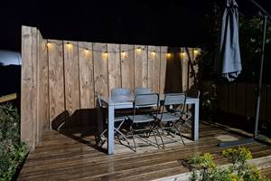 La terrasse en bord de nuit