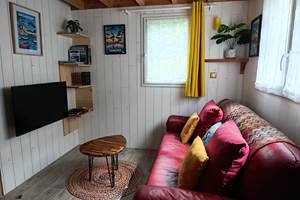 Un des 2 salons du Lodge de Kerescar