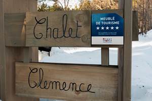chalet clémence hebergement de tourisme 5 étoiles