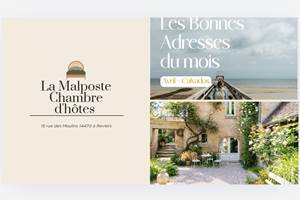Chambre d'hotes a La Malposte a Reviers en Normandie